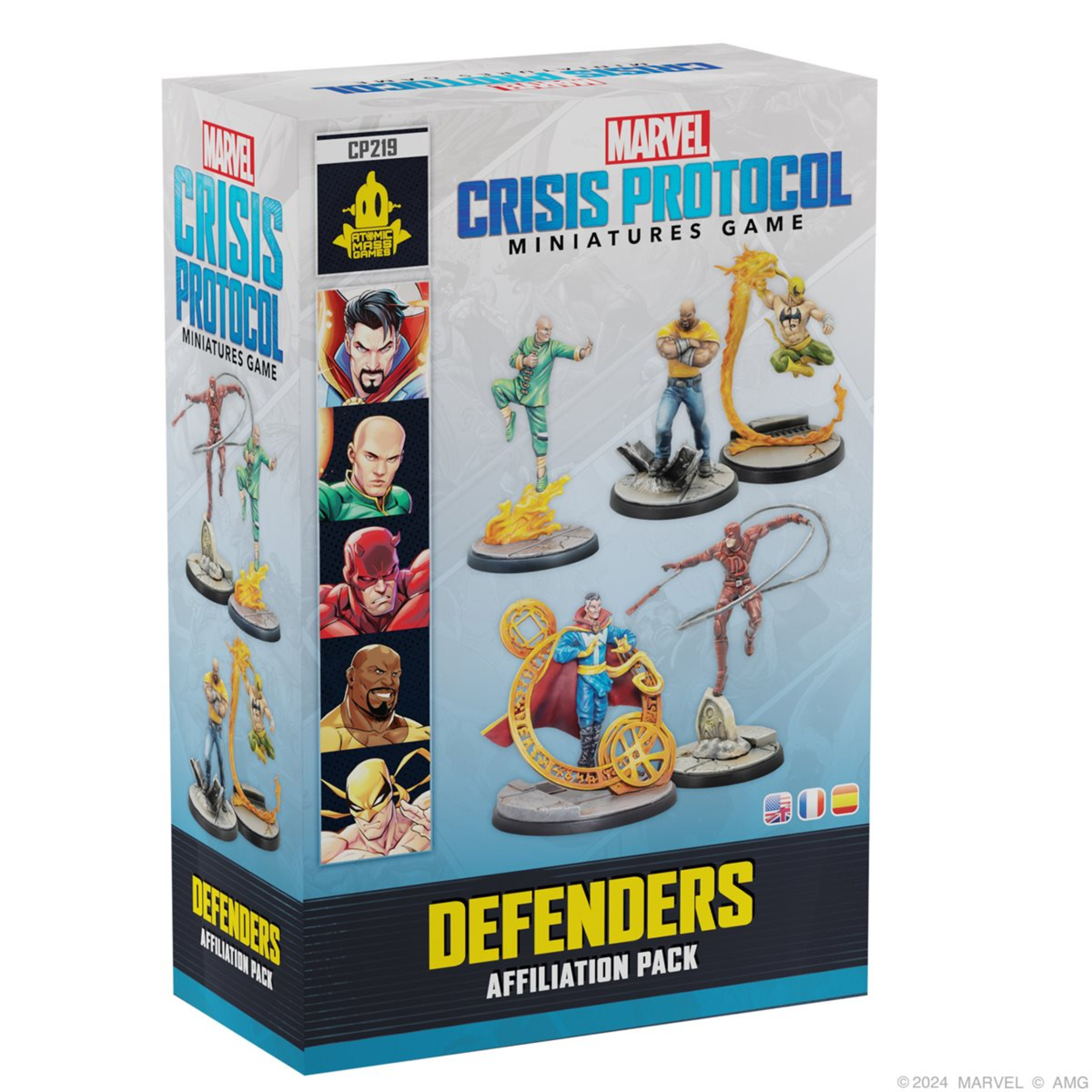 Marvel Crisis Protocol Defenders Affiliation Packs CP219